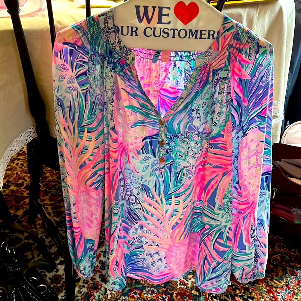 Lilly Pulitzer top Elise
